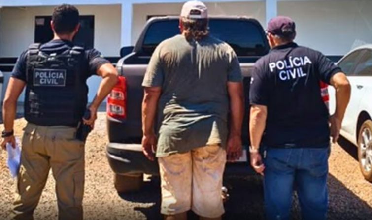MATADOR CAPTURADO - Polícia Civil de Rondônia prende foragido condenado por homicídio em São Francisco do Guaporé
